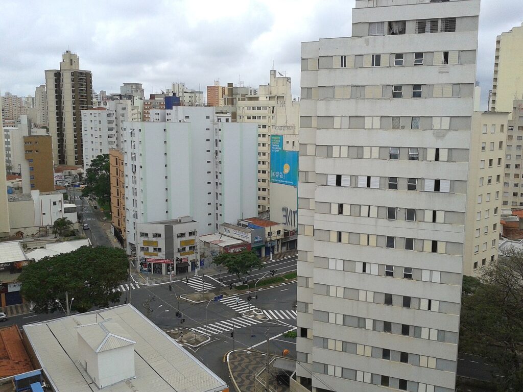 Prédios do Cambuí, em Campinas